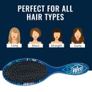 Wet Brush Disney Original Detangler Hair Brush - Raya and the Last Dragon, Purple - Comb for Women, Men and Kids - Wet or Dry – Removes Knots and Tangles - Natural, Thick, and Curly Hair Wet Brush