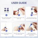SISYPHE High Concentration Copper Tripeptide-1 Freeze-Dried Powder Set, Daily Care for Face and Scalp Skin Infinity Warehouse