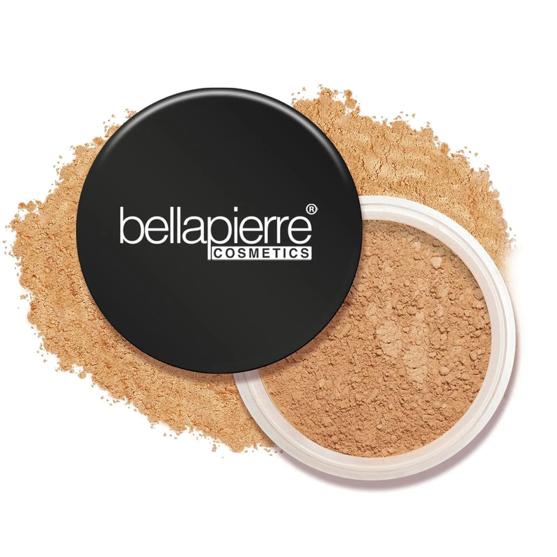 bellapierre Mineral Foundation SPF 15 - Loose Powder Foundation | Vegan & Cruelty Free Natural Makeup | Full Coverage Matte Finish | Hypoallergenic | Oil & Talc Free - 0.32 Oz - Cinnamon Infinity Warehouse