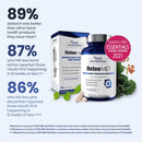 1MD Nutrition OsteoMD for Comprehensive Support - Supplement for Women and Men - Promote Density w/Vitamin D - Hydroxyapatite w/Vitamin D3 & K2-90 Capsules Infinity Warehouse