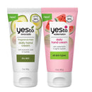 Yes To Daily Hand Cream Variety 2 Pack - 1 Fragrance Free Avocado For Dry Skin and 1 Watermelon For All Skin Types, White Yes To