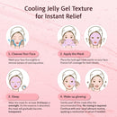Salmon DNA PDRN Collagen Face Mask – Korean Skincare Hydrogel Overnight Collagen Face Mask for Glass Skin – Lifting, Firming, Moisturizing & Pore Refining – 4 Jelly Masks for Women and Men Infinity Warehouse
