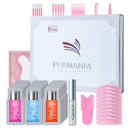 PERMANIA lash Lift Sachet Kit,Eyelash Perm Kit, Fast Lash Lifting 5 Minutes DIY At Home With Strong Glue Disposable Sachet Professional Lash Perming Kit Last 8 Weeks PERMANIA