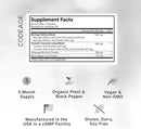 Codeage Liposomal Moringa+ Supplement, 400mg Moringa 50:1 Extract - 20,000mg Moringa Oleifera Leaf Equivalent - Turmeric, Ashwagandha, Black Pepper, 3-Month Supply, Vegan Moringa Powder - 180 Capsules Infinity Warehouse