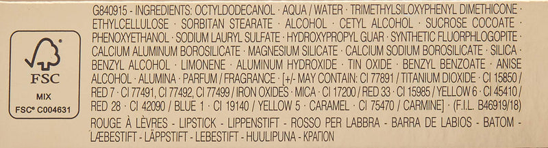 Yves Saint Laurent Rouge Pur Couture Vernis A Levres Glossy Stain Lip Gloss, No. 8 Orange De Chine, 0.2 Ounce C-YS-580-45 Yves Saint Laurent