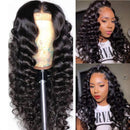 BINF Hair Loose Deep Wave Lace Front Wigs Human Hair Pre Plucked 150% Brazilian Virgin 13x4 Lace Wigs with Baby Hair African Women Deep Loose Wave Lace Frontal Wigs 20 inch Natural Color BINF Store