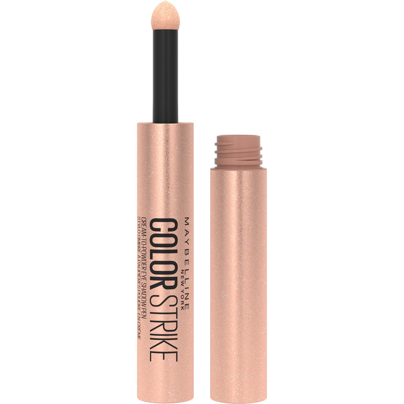 Maybelline New York Color Strike Eye Shadow Pen, Cream To Powder Finish, 30 Spark Maybelline New York