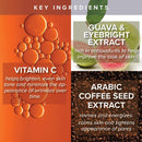 I DEW CARE Glow-Key Eye Cream with Applicator | Vitamin C Eye Serum with Niacinamide | Eye Cream for Dark Circles and Puffiness | Korean Skin care, Vegan, Cruelty-free, Gluten-free, Paraben-free I DEW CARE