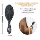 Wet Brush Original Detangler Brush - Doodle, Hipster - All Hair Types - Ultra-Soft Bristles Glide Through Tangles with Ease - Pain-Free Comb for Men, Women, Boys & Girls Wet Brush