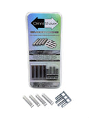 Premium Omnishaver Replacement Cartridge Refill Kit with One Blade Removal Tool - An Alternative to Disposable, Self Cleans & Strops During Use - Durable Smooth & Comfortable 4 Cartridges OmniShaver Store