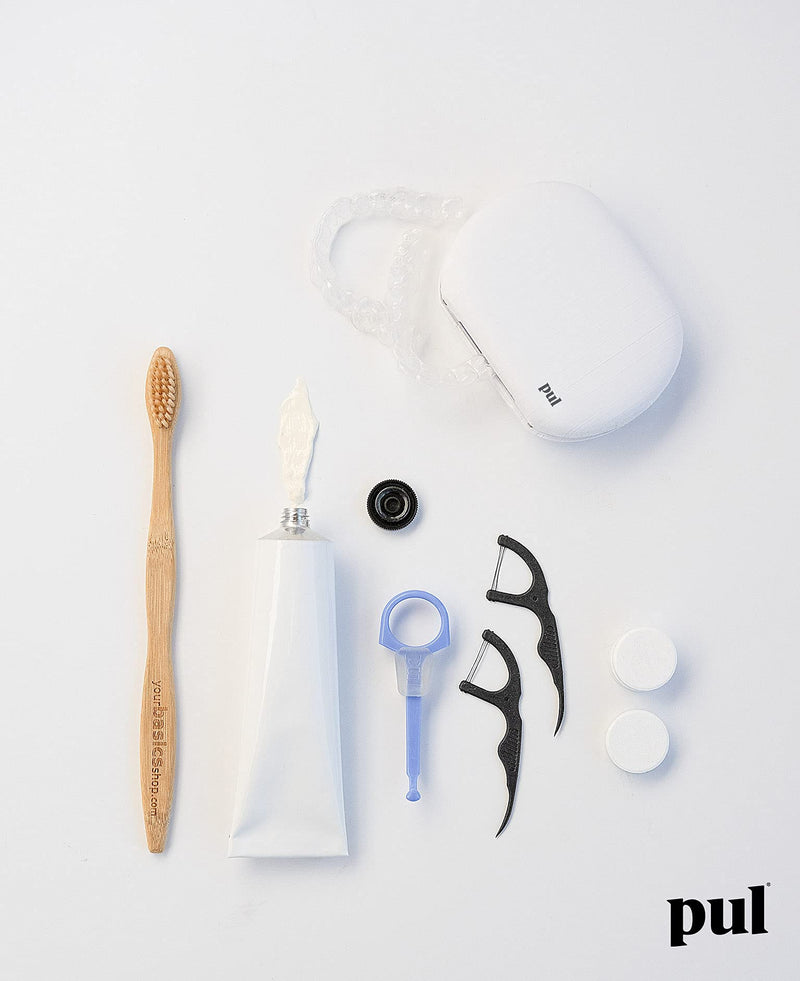 Clear Aligner and Retainer Case by PUL (Gray) The Pultool