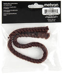 Mehron Makeup Crepe Hair 12-inch Braid (Auburn) Mehron