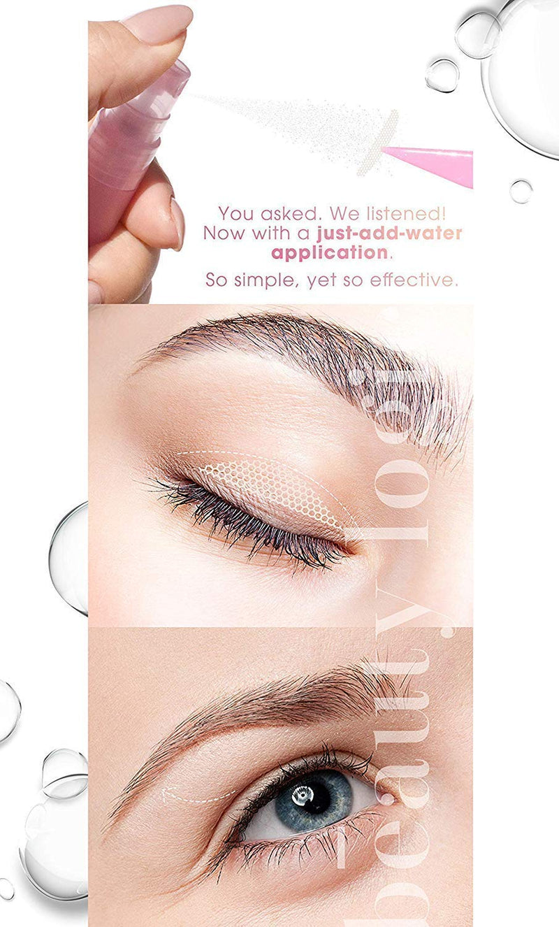 Beauty Logic Aqua Lace Eyelid Lifting Kit, 120 Invisible Lifter Tape Strips, Instant Natural Self Adhesive Upper Eye Lid Lift Double Stickers for Hooded Droopy Puffy Uneven Eyes beauty logic