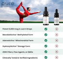 BioActive B12 Liquid Drops, Methylated B12, 5,000 mcg, Vegan, 20 mL Infinity Warehouse
