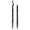 Eye Embrace Warm Betty Classic: Light Gray Wooden Eyebrow Pencil – Waterproof, Double-Ended Pencil with Sharpener & Spoolie Brush, Cruelty-Free Eye Embrace