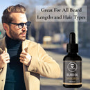 Beard Oil Conditioner Sandalwood Scent - Natural Organic Formula with Tea Tree, Argan and Jojoba Oils for Men - Promotes Growth, Softens, & Hydrates - Striking Viking Striking Viking