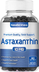 Astaxanthin Supplement for Men and Women | Antioxidant & Carotenoid Rich Astaxanthin 10mg From Haematococcus Pluvialis Microalgae for Eye & Skin Health Support (180 Day Supply) Packaging May Vary Infinity Warehouse