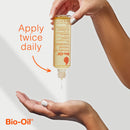 Bio-Oil Skincare Oil (Natural) for Scars and Stretchmarks with Organic Jojoba Oil and Vitamin E, Face and Skin Moisturizer, with Natural Rosehip Oil and Sunflower Oil, 4.2 Ounce, For All Skin Types Bio-Oil
