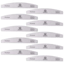 Makartt Nail File Zebra Nail Files 240 240 Grit for Acrylic Nails Poly Nail Gel Emery Boards for Nails Doubled Sides Washable 10 Nail File Kit Nail Accessories Manicure Tools Makartt