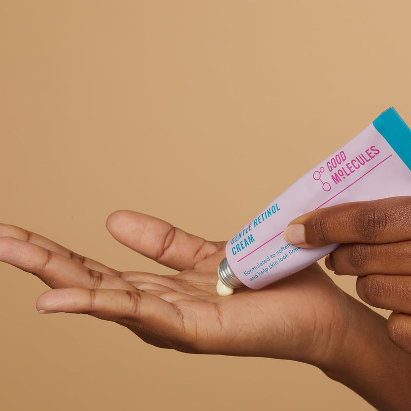 Good Molecules Gentle Retinol Cream - Retinol Night Cream for Collagen Production, Skin Tightening Recipe with Bakuchiol, Anti-Aging Skin Care For Face Infinity Warehouse