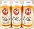 Talc-Free Body Powder for Body Odor Sweat & Moisture (3 pack) Arm & Hammer