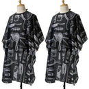Borogo Professional Waterproof Hair Styling Cape Nylon Haircuting Salon Cape Gown Hair Salon with Snap Closure - 50" x 60" 2-PACK Borogo