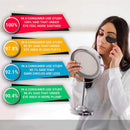 Adofect 30 Pairs Black Collagen Under Eye Mask Anti-Aging Hyaluronic Acid Eye Patches for Moisturizing & Reducing Dark Circles, Luxury Gift for Women and Men, Black Adofect