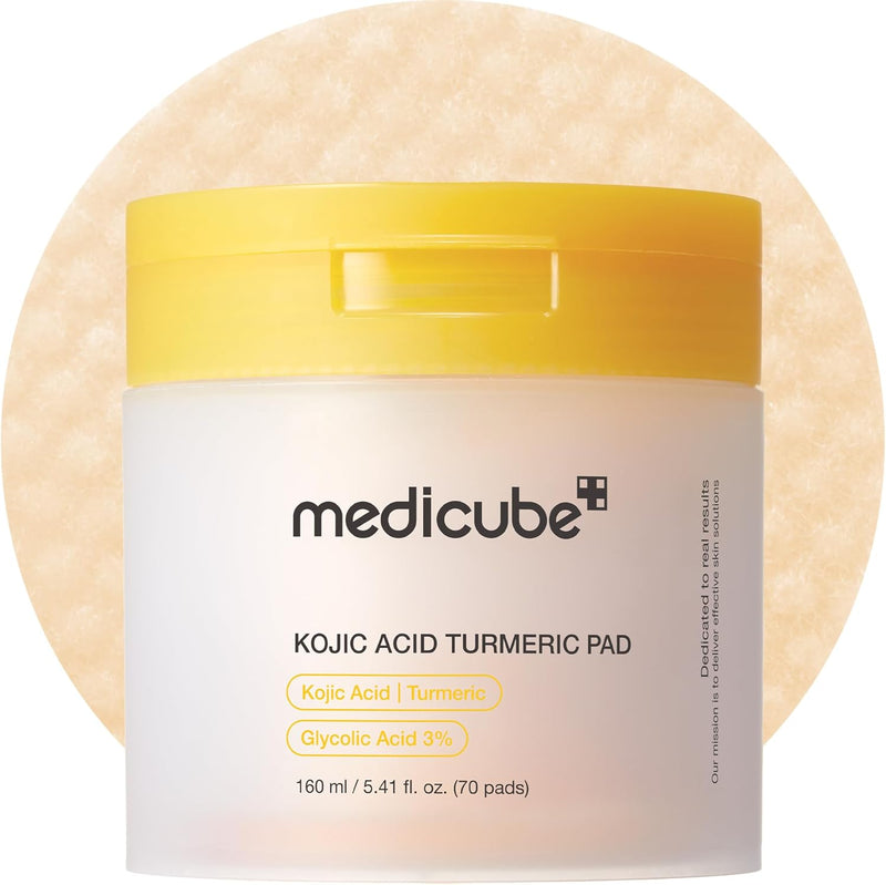 medicube Salmon DNA PDRN Pink Collagen Jelly Pad | Korean Gel Toner Pads with Niacinamide, Madecassoside, Retinol | Soothing, Radiance & Uneven Skin Tone | Korean Skin Care | 70Pads Infinity Warehouse