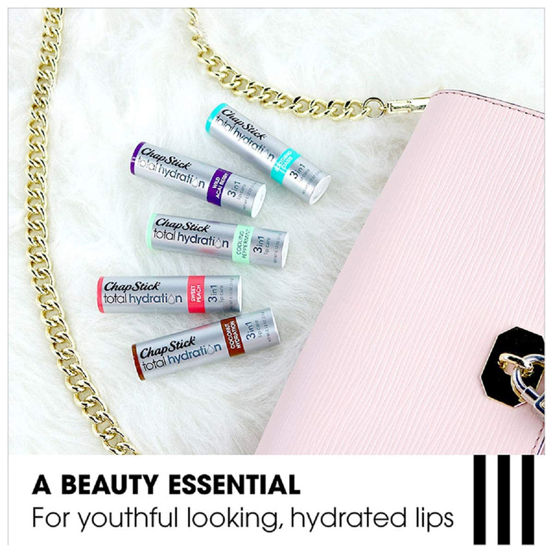 Total Hydration Coconut Lip Balm Tube Chapstick