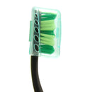 REACH Essentials Toothbrush and Brush Caps, Soft Bristles, Silver, 6 Count REACH