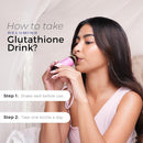 Relumins Glutathione Drink - Helps Promote Brighter and Firm Skin, Boosts Collagen Content, Moisture for a Younger Looking Skintone - Pomegranate Flavor, 50mL x 10 Gluta Shot Bottles Infinity Warehouse