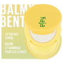 Kaja Lip Balm & Scrub - Balmy Bento | Clear Finish, Moisturize, Exfoliate, Smoothes Lips, Compact Travel Size, Piña Colada, 0.4 Oz Kaja