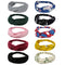 DRESHOW 10 Pack Boho Headbands for Women Girls Criss Cross Elastic Hair Bands Yoga Flower Headwraps Accessories DRESHOW