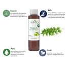Premium Organic Neem Oil (8 Oz.) Virgin, Cold Pressed, Unrefined 100% Pure Natural Grade A. Excellent Quality. MILANIA