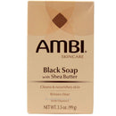 Ambi Skincare Black Soap with Shea Butter, 3.5 Oz. Ambi