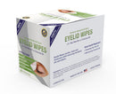 Premium Eyelid Wipes With Tea Tree and Coconut Oil - Cleansing Eye Wipes for People Itchy Eyes - Box Of 30 Natural Eye Wipes Visual Advantage