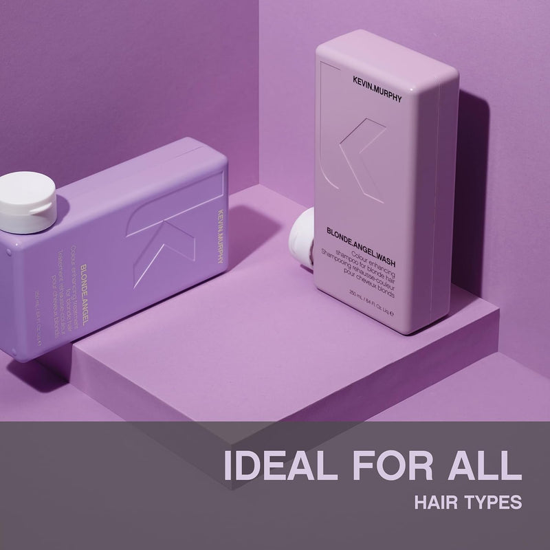 KEVIN.MURPHY BLONDE.ANGEL.WASH - Blonde Shampoo - Purple Shampoo for Blonde & Grey Hair - Colour Enhancement Hair Care - Colour Safe - Paraben & Sulphate Free - 1000 mL / 33.8 fl oz Infinity Warehouse