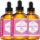 Kukui Nut Oil from Leven Rose, 100% Natural Organic (Cold Pressed, Unrefined) 4 oz Leven Rose