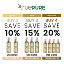 TruePure Biotin Hair Growth Serum - Hair Loss Prevention Treatment For Men & Women With Fine, Thinning Hair - Fragrance Free & Sulfate Free DHT Blocking Hair & Beard Growth Formula, 2oz TruePure
