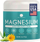 Dr. Robaina Magnesium Cream – Zechstein Magnesium Chloride with Arnica & OptiMSM for Post-Workout Muscle Comfort & Daily Wellness, 4 oz Infinity Warehouse