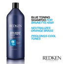 Redken Color Extend Brownlights Blue Shampoo | Hair Toner For Natural & Color-Treated Brunettes | Tones & Neutralizes Brass In Brown Hair | Sulfate Free Shampoo REDKEN