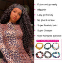 Headband Human Hair Wig Water Wave Headband Wigs Human Hair for Black Women None Lace Front Wigs Headband Wig 9A Brazilian Virgin Hair Machine Made for Beginners Natural Color 150% Density 14 Inch beafay