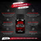 Ward Smelling Salts - Bottled Insanity - Insanely Strong Ammonia Inhalant for Athletes | Smelling Salt for Athletes - Powerlifting Hockey Football Weight Lifting and More | Insane Smelling Salt WARD SMELLING SALTS