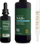 Global Healing Premium NAD+ Liquid Supplement - Sublingual NAD Drops - Liposomal NAD Plus Serum for Cellular Renewal - Nicotinamide Riboside Formula for Men & Women (2 Oz) Infinity Warehouse