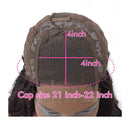 Bob Deep Wave Lace Front Wigs Human Hair Wigs for Black Women Pre Plucked with Baby Hair Glueless Brazilian Virgin Natural Hairline 14 inch Short Bob 4x4 Lace Closure Wig Caitlyn Hair