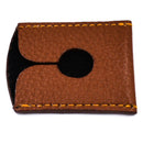 Parker Genuine Leather Double Edge Safety Razor Protective Sheath/Travel Cover (Saddle Brown) Parker Safety Razor
