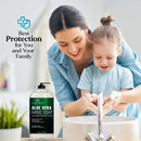 Botanic Hearth Aloe Vera Hand Soap with Eucalyptus Essential Oil - Liquid Hand Wash for Cleansing, Moisturizing, and Nourishing Hand & Body, 16 fl oz Botanic Hearth