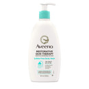 Aveeno Restorative Skin Therapy Sulfate-Free Body Wash for Sensitive, Distressed, Dry Skin, Gentle Cleanser with Oat, Formulated without Parabens, Fragrances & Soaps Aveeno