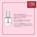 Dermelect High Maintenance Instant Nail Thickener - Nailcare Top Coat with Keratin Protein Peptides, Strengthening, Hardening Protective High Shine Treatment for Weak, Thin, Damaged Nails 0.4 oz Dermelect Cosmeceuticals