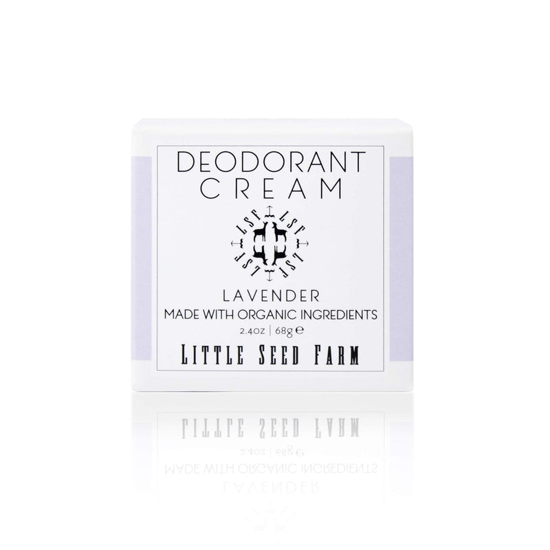 Little Seed Farm All Natural Deodorant Cream, Aluminum Free Activated Charcoal Deodorant for Women or Men - Cedar Vanilla, Net Wt. 2.4oz | 68g Infinity Warehouse
